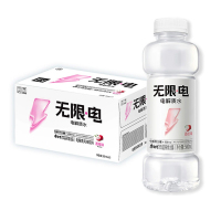 康师傅无限电 电解质水 荔枝味500ml*15瓶整箱 夏日补水小瓶风味饮料