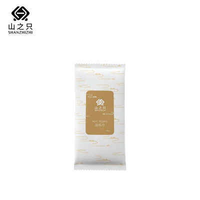 山之只 一次性湿纸巾 1片装 片