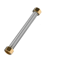 304不锈钢耐高温铜帽波纹管软管 DN25*30CM 根