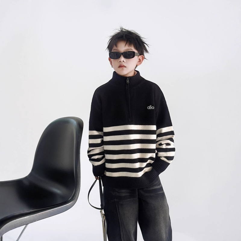 男童毛衣秋冬款新款中大儿童冬季针织衫潮男孩打底衫加厚
