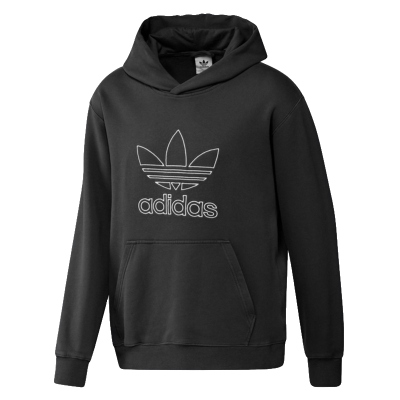 adidas/阿迪达斯三叶草连帽卫衣运动休闲针织男装套头衫IU2373 C