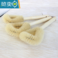 敬平20把锅刷厨房长柄清洁刷锅去污刷洗碗刷锅器水槽灶清洁刷 普通3个装刷子