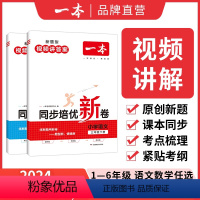 [两本套]语文+数学 一年级下 [正版]2024新版小学语文数学下册同步培优试卷人教 一二三四五六年级小学同步培优卷下册