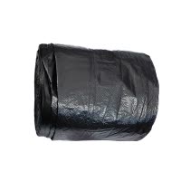 炯毅 点断平口塑料袋垃圾袋黑色点断家用车载厨用收纳塑料袋 垃圾袋 48cm*55cm 20个/卷