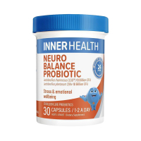 INNER HEALTH 解压提神益生菌 30粒 1瓶装 青少年学生考试集中注意力稳情绪 澳洲进口