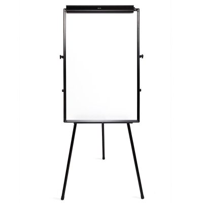 得力（deli）三脚支架夹纸白板磁性60*90写字板立式升降广告展示画板得力三脚架夹纸白板789260x90cm
