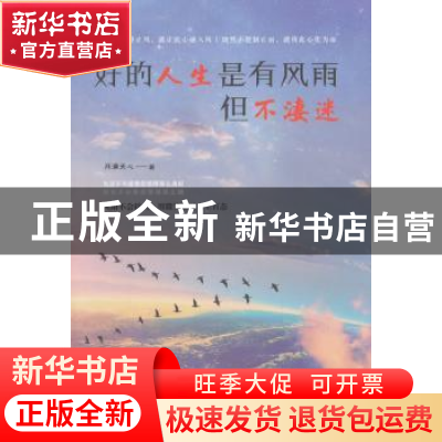 正版 好的人生是有风雨 但不凄迷 月满天心著 中国商业出版社 978