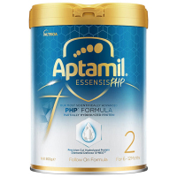 Aptamil香港原装进口爱他美奇迹白罐2段6-12个月适度水解婴幼儿配方奶粉900g