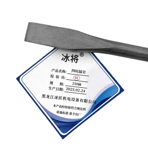 冰将 电锤尖扁凿四坑镐尖工具冲击钻头 个