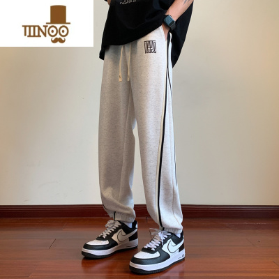 YANXU男生裤子12岁男孩13青少年初中裤15大童休闲束脚卫裤