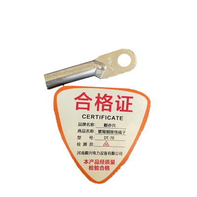 顺亦兴 镀锡铜接线端子DT-70个