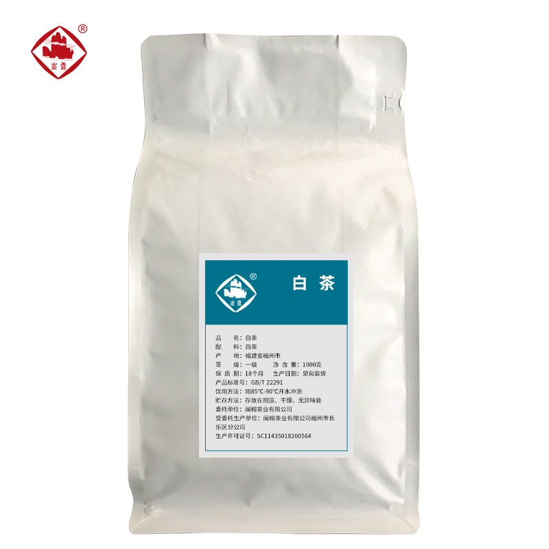 崟露白茶一级1000克袋
