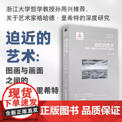 迫近的艺术:图画与画面之间的格哈德·里希特 张浩 著 关于艺术家格哈德 里希特的深度研究 浙江人民美术出版社