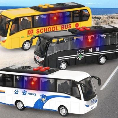 男孩玩具公安车警车仿真模型回力声效闪光公共汽车_704_183