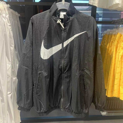 NIKE耐克外套运动休闲舒适梭织立领女装夹克DX5865-010 D