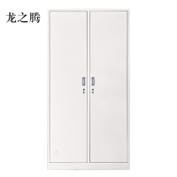 龙之腾加厚二门钢制更衣柜员工柜铁皮职工储物柜带锁存包柜鞋柜