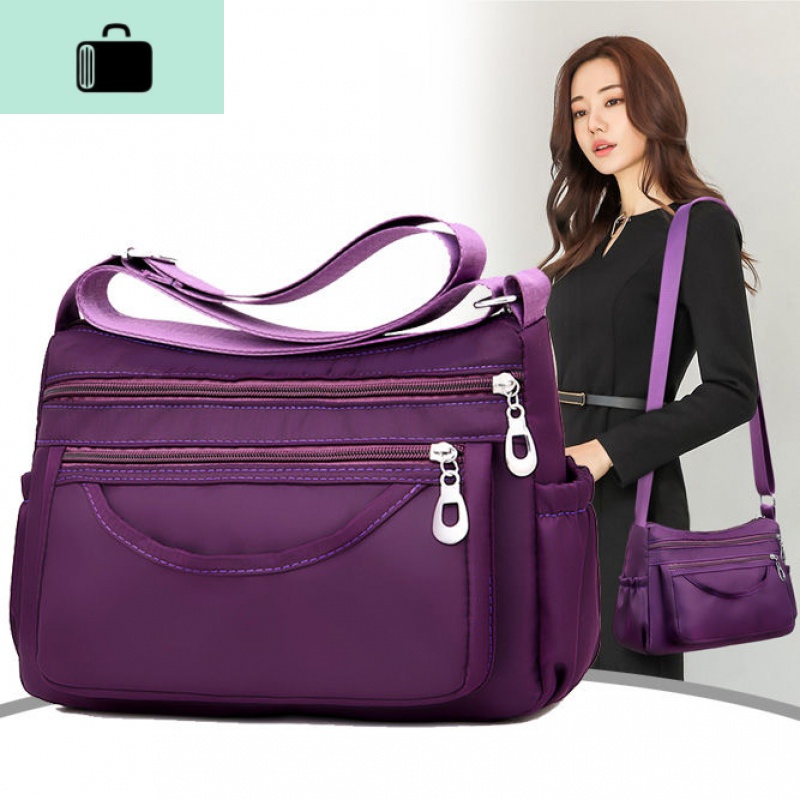 斜挎包轻便布包背包牛津布女包帆布大容量妈妈包包new lake女士单肩包