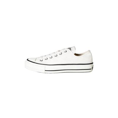 匡威(CONVERSE)匡威帆布AJOX高端日本制造经典款白色男鞋纯棉橡胶