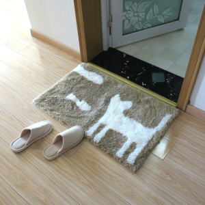 美帮汇田园垫 卫生间口吸水地垫 卧室口垫子脚垫地毯