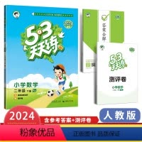 数学(人教版) 二年级下 [正版]2024春53天天练二年级下册数学人教版新版五三天天练小学2年级同步练习课后习题教辅资