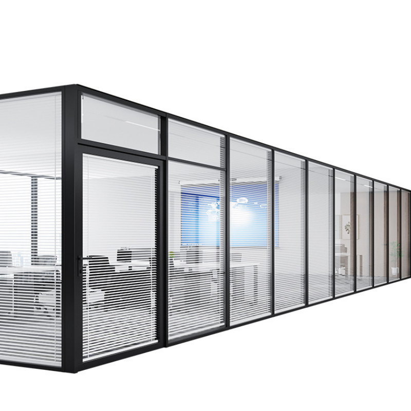 凡礼格玻璃隔断双玻百叶款平方米