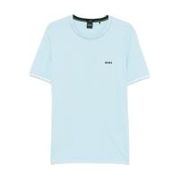 Hugo boss2025夏季男士短袖圆领直下摆透气舒适棉氨纶时尚百搭柔软亲肤T恤
