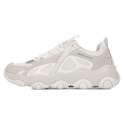 Skechers/斯凯奇男鞋新款复古老爹鞋厚底运动休闲鞋237482-WHT ZP