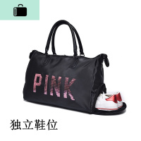 网红短途旅行包女手提行李包男韩版大容量出差旅游袋轻便健身包潮NEW LAKE男士手提包