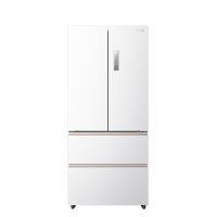 美的出品华凌518升多门冰箱 HR-518WUFIPZ 雾隐白自动除霜风冷电脑控温独嵌两用1级能效