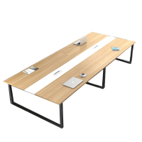 慧采云 办公家具会议桌长桌洽谈桌 会议桌6000*2000*750mm