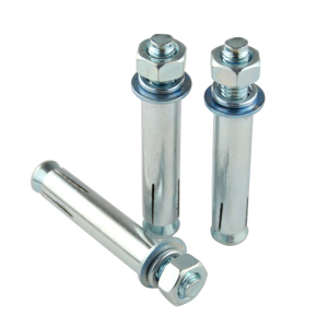 工霸(GONG BA)镀锌金属膨胀螺丝 膨胀螺栓 胀栓 8*80(10个装) 镀锌 M8