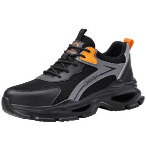 蓝鸥盾劳保鞋男超轻舒适钢包头防砸防刺穿工作安全功能鞋D212YW