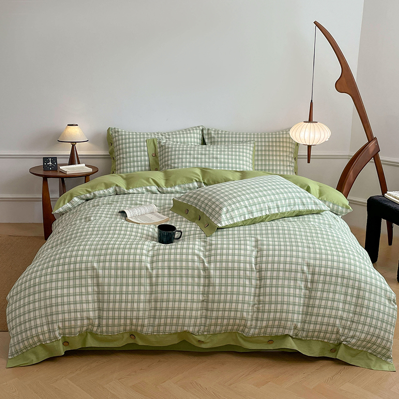 雅鹿四件套纯棉亲肤冬被夏凉透气四季可用床上用品整套家庭卧室家居高性价比设计