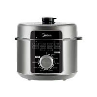 美的电压力锅 家用电饭煲大容量多功能电高压锅电饭锅一键煮水饺双胆煲汤煮粥开盖煮精准控温 MY-E6329[3-8人]