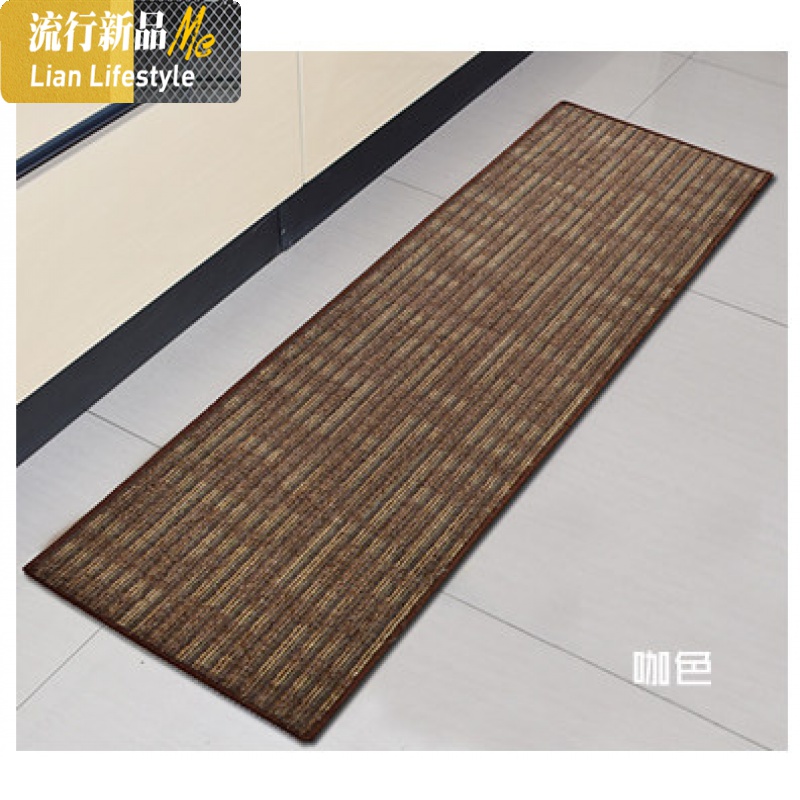 厨房地垫吸水防滑耐脏家用进口厅卫生间浴室地毯脚垫定制 三维工匠