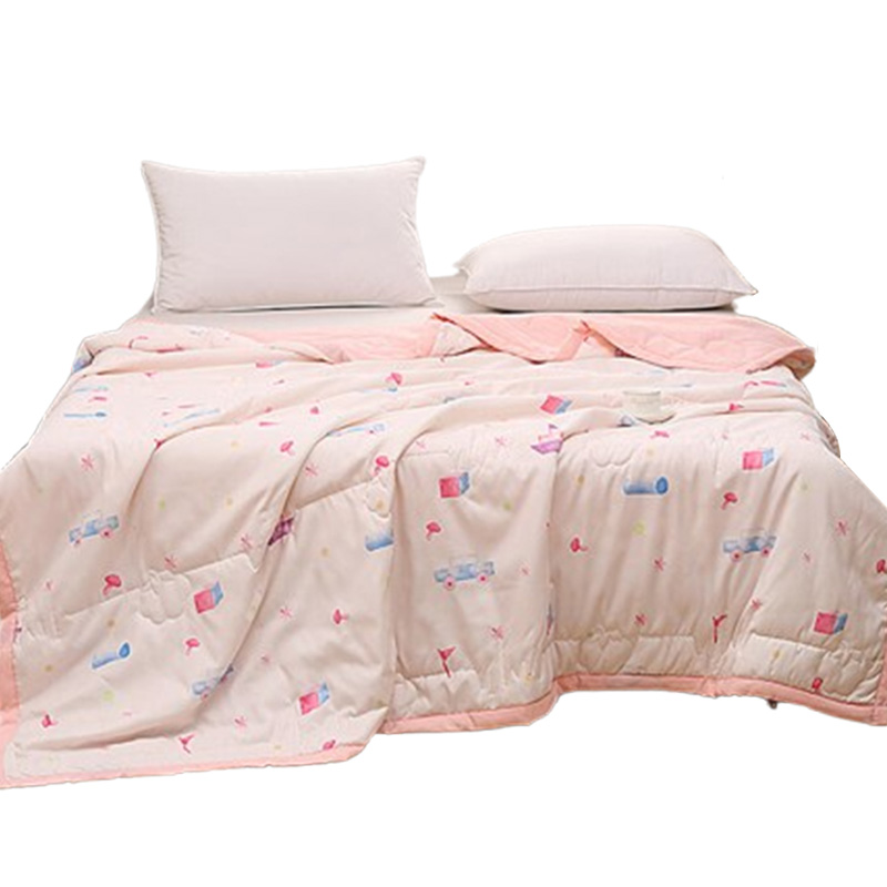 洁丽雅被子200*230cm棉花夏被吸湿透气手感柔软游乐园JLY-YHK226