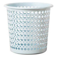 麦可菲 塑料垃圾桶大容量厨房镂空垃圾纸篓宿舍卫生间家用客厅垃圾篓 个