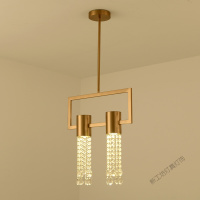 苏宁放心购 北欧风格轻奢客厅灯 后现代个性led餐厅饭厅吊灯 时尚创意卧室书房饭厅室内家用灯饰 酒店别墅灯具