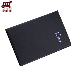 凌美盛 皮面B5笔记本 18K记事本 120张/17*24.7*20.6cm 黑色8918/本