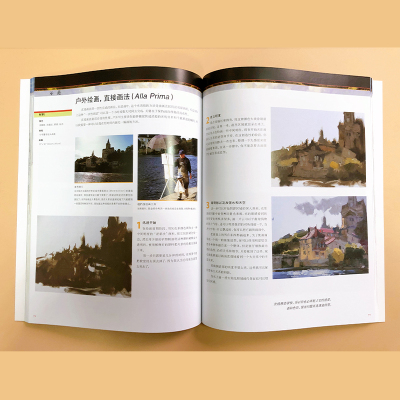 西方经典美术技法译丛——油画风景写生与创作(油画自学大师课)