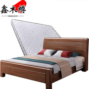 鑫木樽床+床垫150*200*110cm套