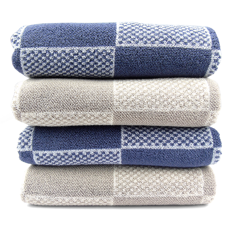 莺歌 A类纯棉素格毛巾75*35(±2)cm(颜色随机) 条