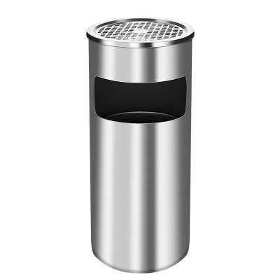 豫众诺 不锈钢垃圾桶 圆筒形 个