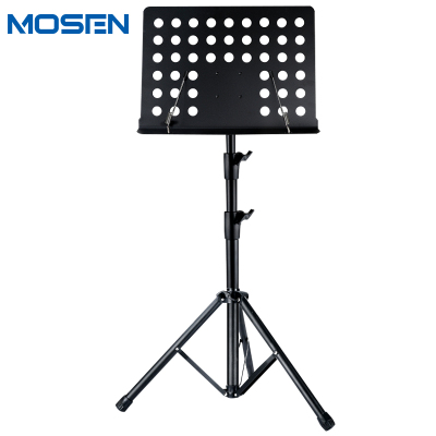 莫森(MOSEN)MS-202专业升降大谱架加粗可升降曲琴谱架吉他小提琴乐谱架古筝二胡乐谱架通用黑色