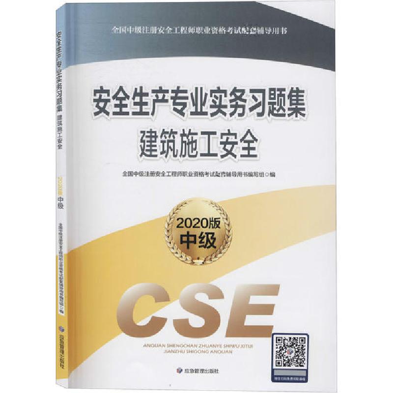 正版新书]安全生产专业实务习题集 建筑施工安全 2020版全国中级