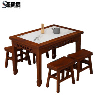 圣承启饭桌1.6米套