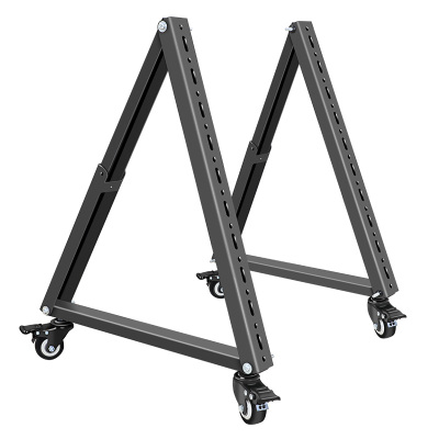 三策(HILLPORT)32-70英寸便携式落地舞台推车移动支架一体机触摸屏展示教学屏幕彩票会议厅提词器