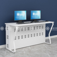 鑫星奈 XXN3111620 钢架电脑桌培训桌机房电脑桌学习桌课桌 双人位H款