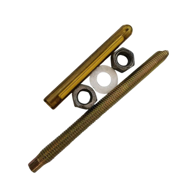 益莘 热镀锌化学锚栓(配2螺母+1平垫圈) M22*260mm 套