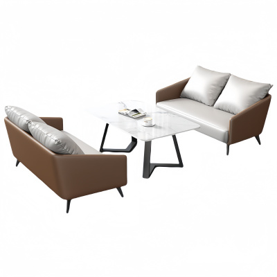 悦兴诚接待沙发2+2+茶几套